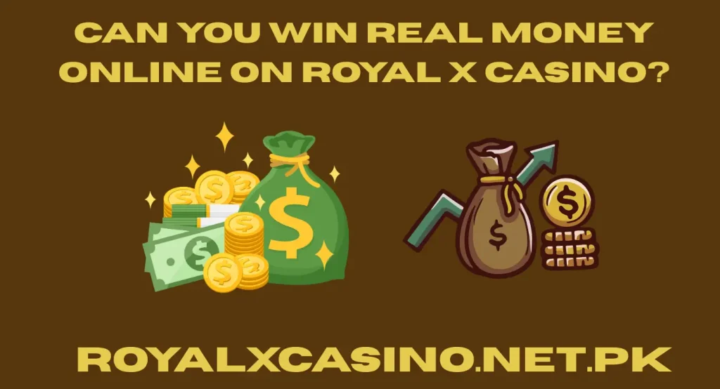 Can you win real money online on Royal X Casino earnings guide